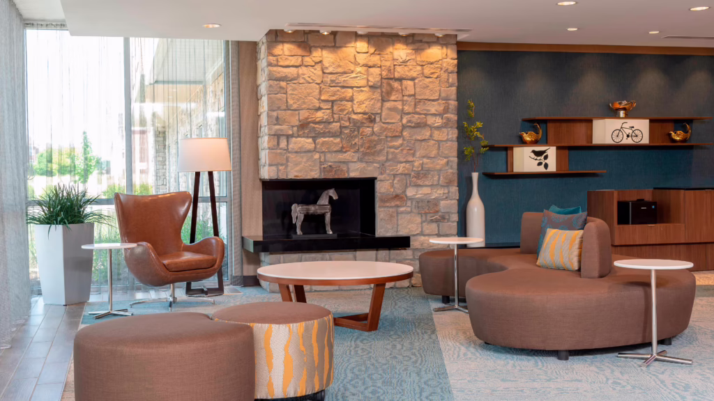 fairfield carmel interior lobby
